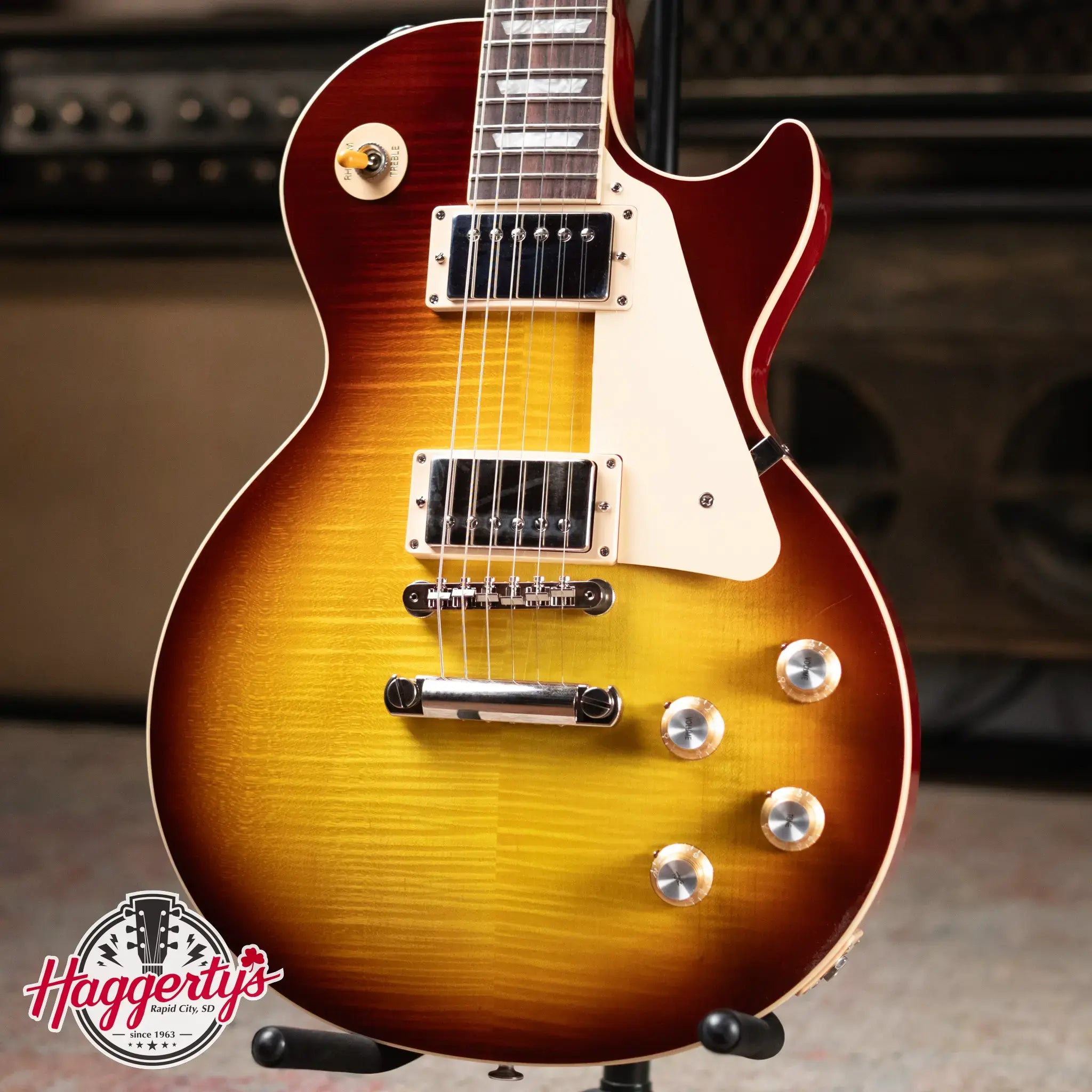 Gibson Les Paul Standard 60s Electric Guitar - Iced Tea with Hardshell Case