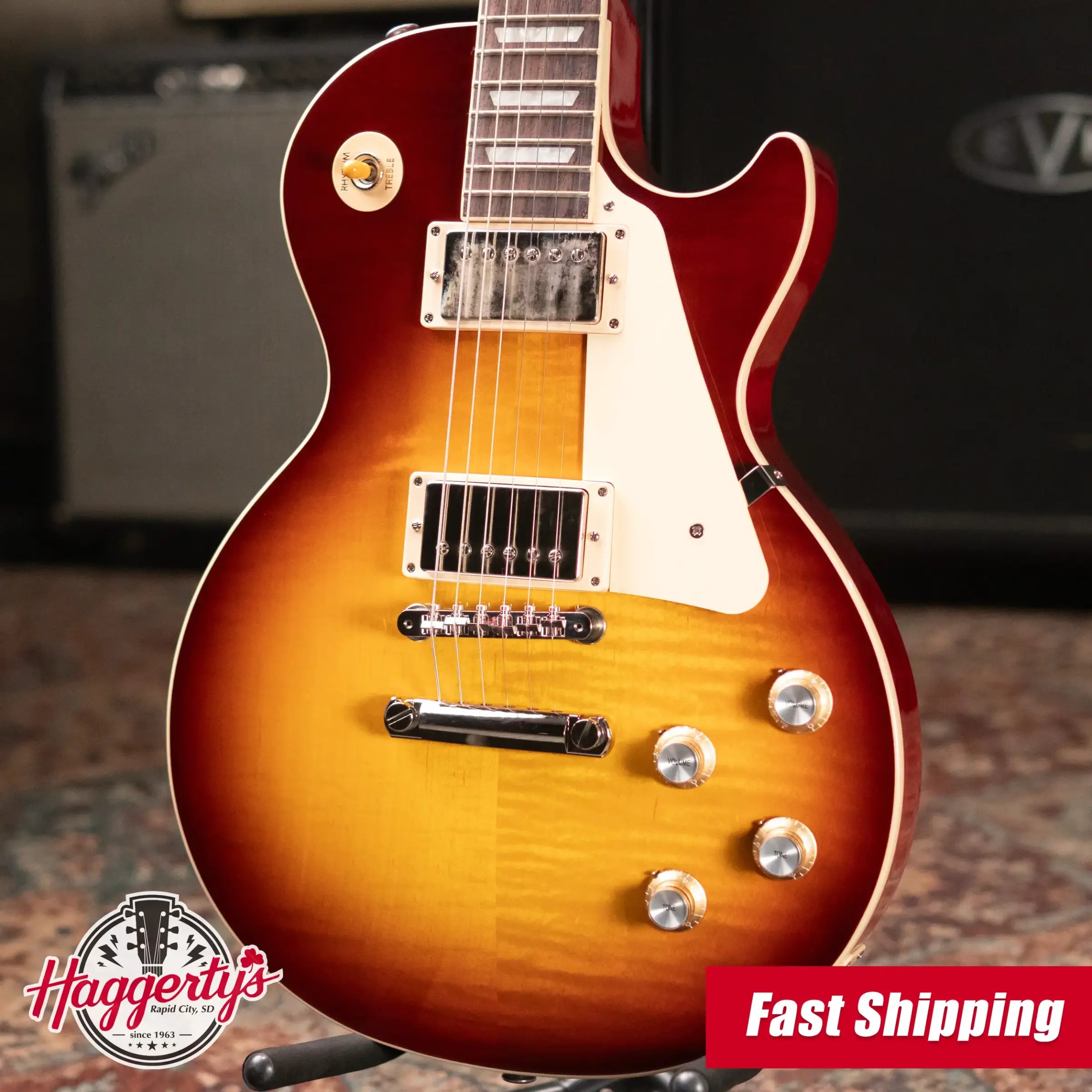Gibson Les Paul Standard '60s Electric Guitar - Iced Tea with Hardshell Case