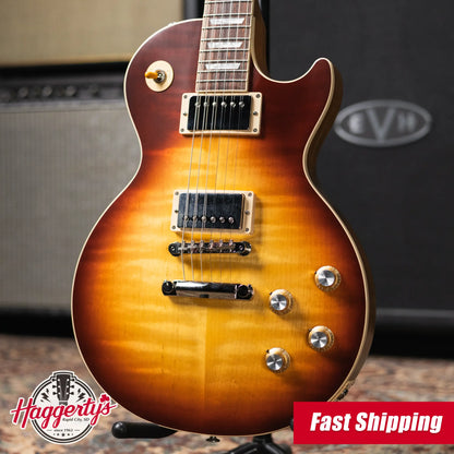 Gibson Les Paul Standard 60s Faded Electric Guitar - Vintage Bourbon Burst with Hardshell Case