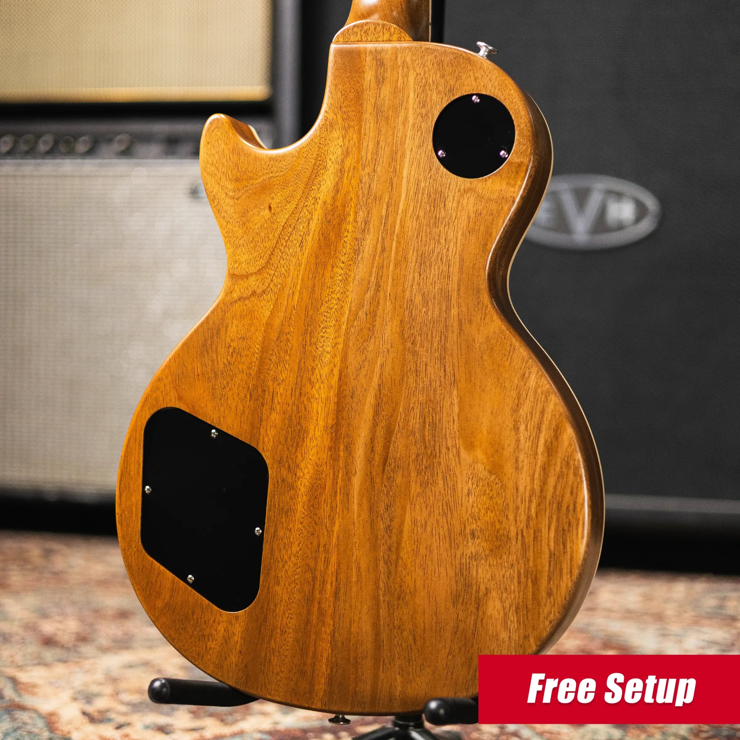 Gibson Les Paul Standard 60s Faded Electric Guitar - Vintage Bourbon Burst with Hardshell Case