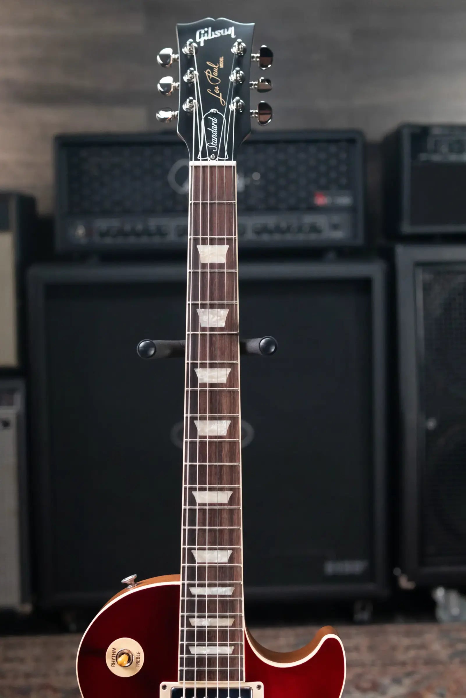 Gibson Les Paul Standard 60s Faded Electric Guitar - Vintage Bourbon Burst with Hardshell Case