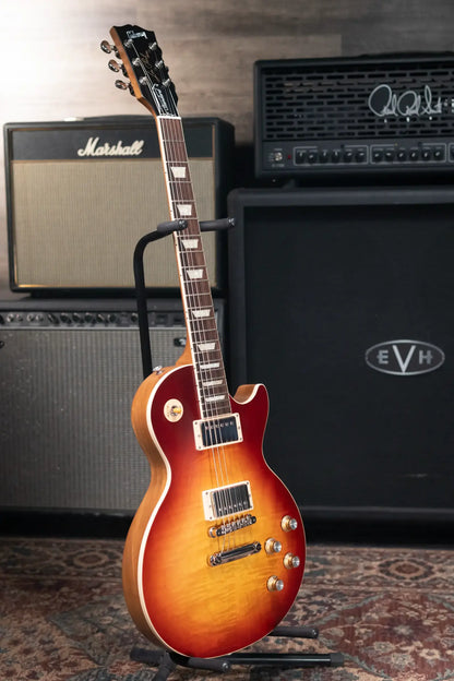 Gibson Les Paul Standard 60s Faded Electric Guitar - Vintage Bourbon Burst with Hardshell Case