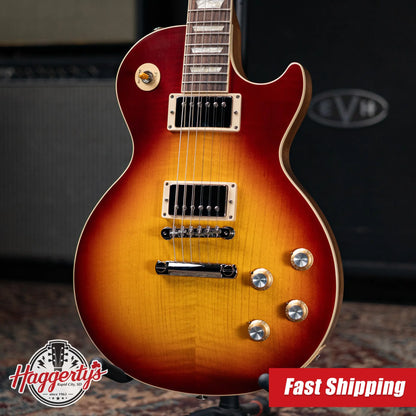 Gibson Les Paul Standard 60s Faded Electric Guitar - Vintage Bourbon Burst with Hardshell Case