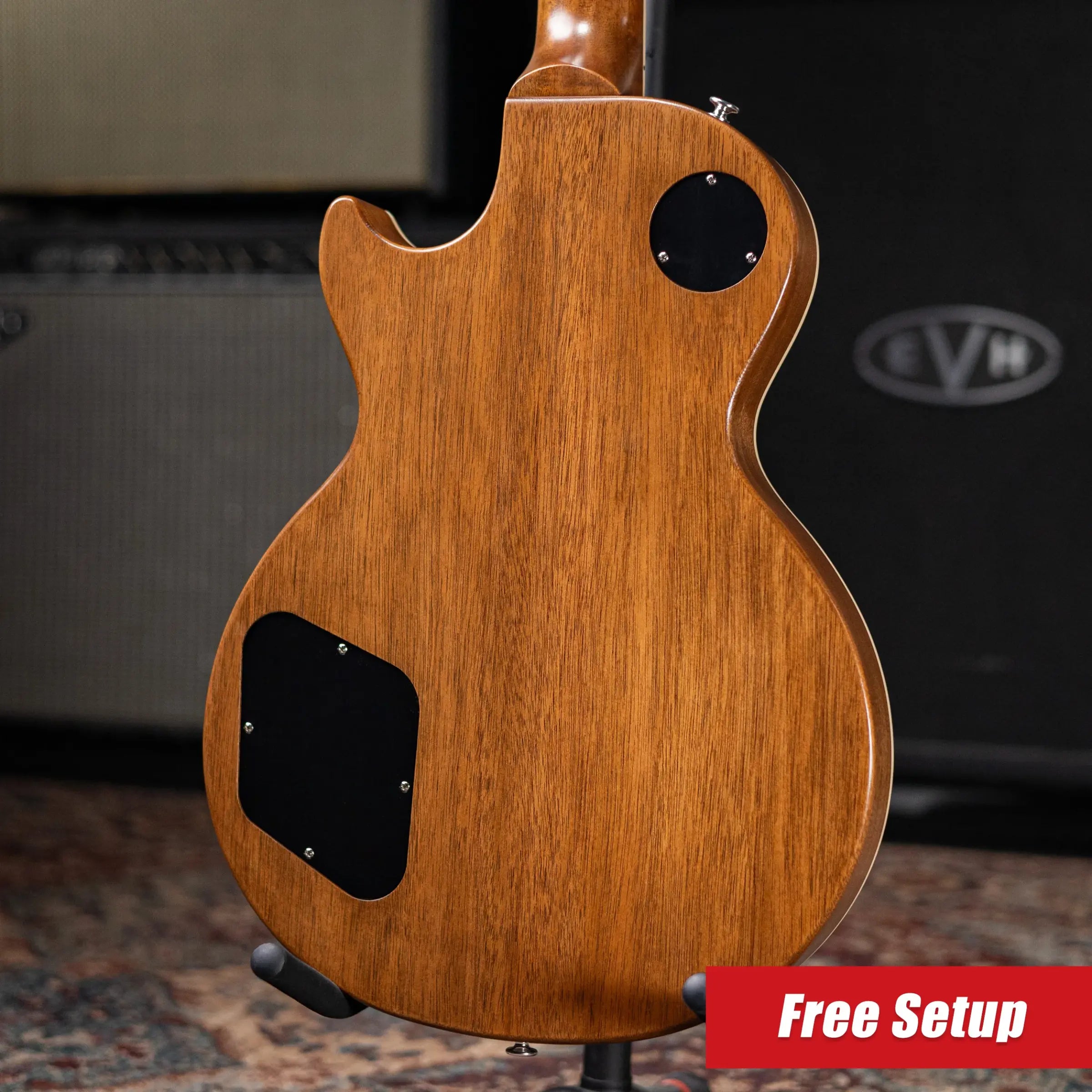 Gibson Les Paul Standard 60s Faded Electric Guitar - Vintage Bourbon Burst with Hardshell Case