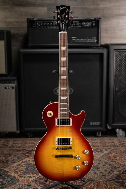 Gibson Les Paul Standard 60s Faded Electric Guitar - Vintage Bourbon Burst with Hardshell Case