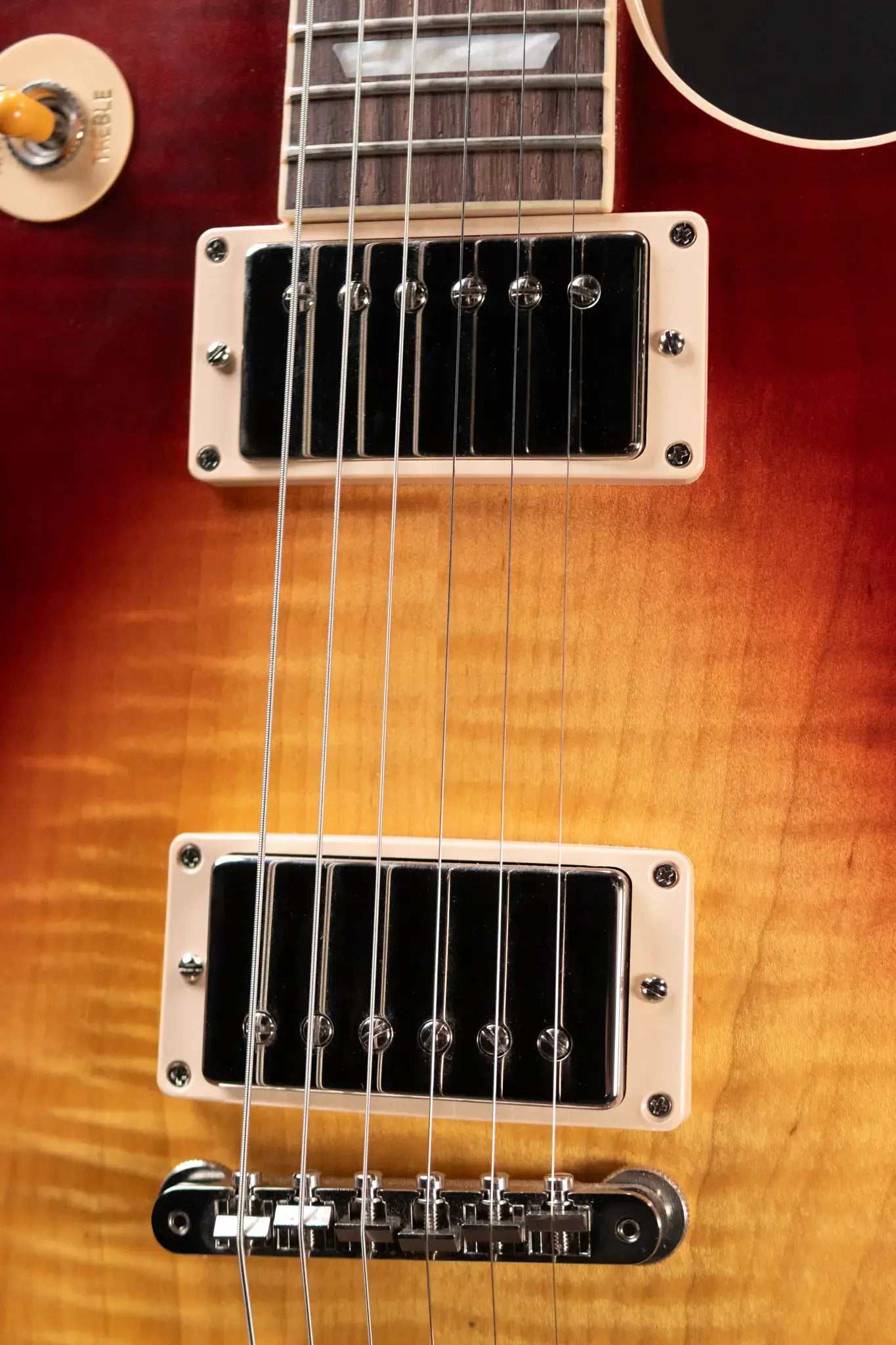 Gibson Les Paul Standard 60s Faded Electric Guitar - Vintage Bourbon Sunburst with Hardshell Case - Used