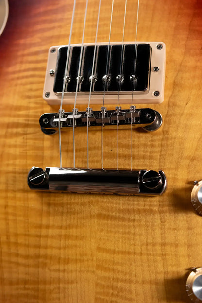 Gibson Les Paul Standard 60s Faded Electric Guitar - Vintage Bourbon Sunburst with Hardshell Case - Used