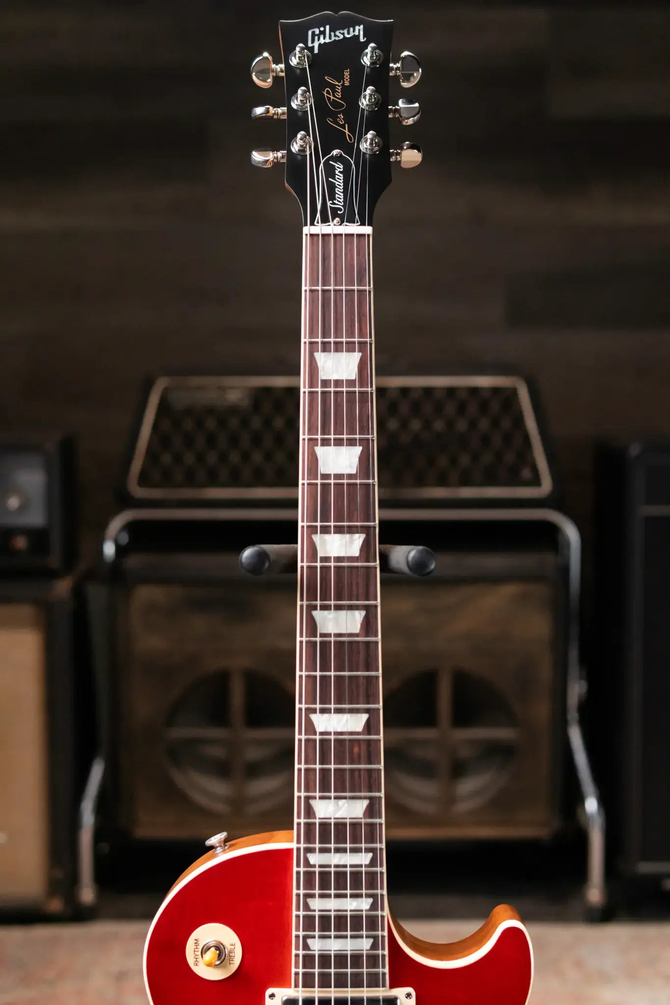 Gibson Les Paul Standard 60s Faded Electric Guitar - Vintage Cherry Sunburst with Hardshell Case