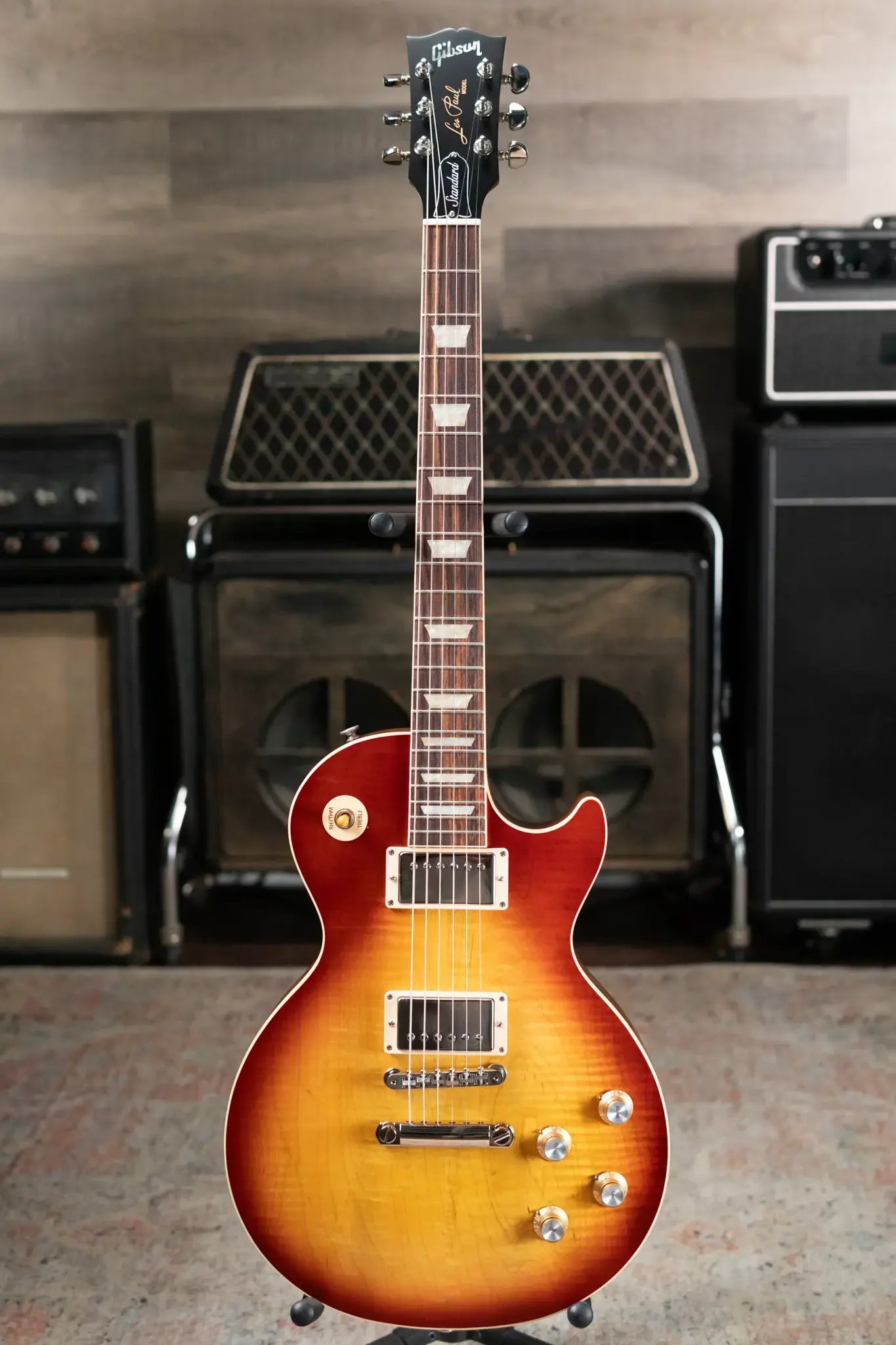 Gibson Les Paul Standard 60s Faded - Vintage Bourbon Burst with Hardshell Case - Used