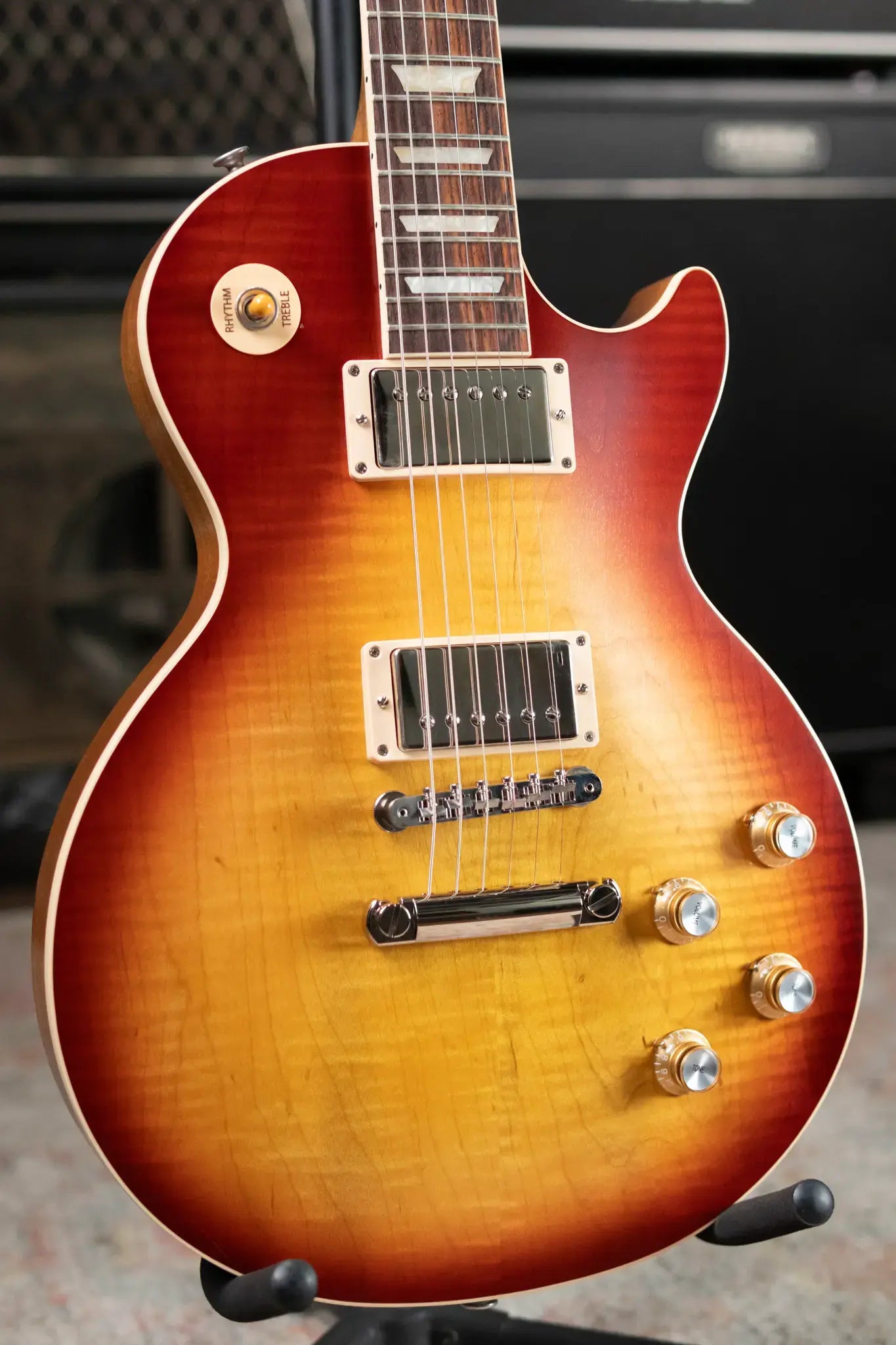 Gibson Les Paul Standard 60s Faded - Vintage Bourbon Burst with Hardshell Case - Used