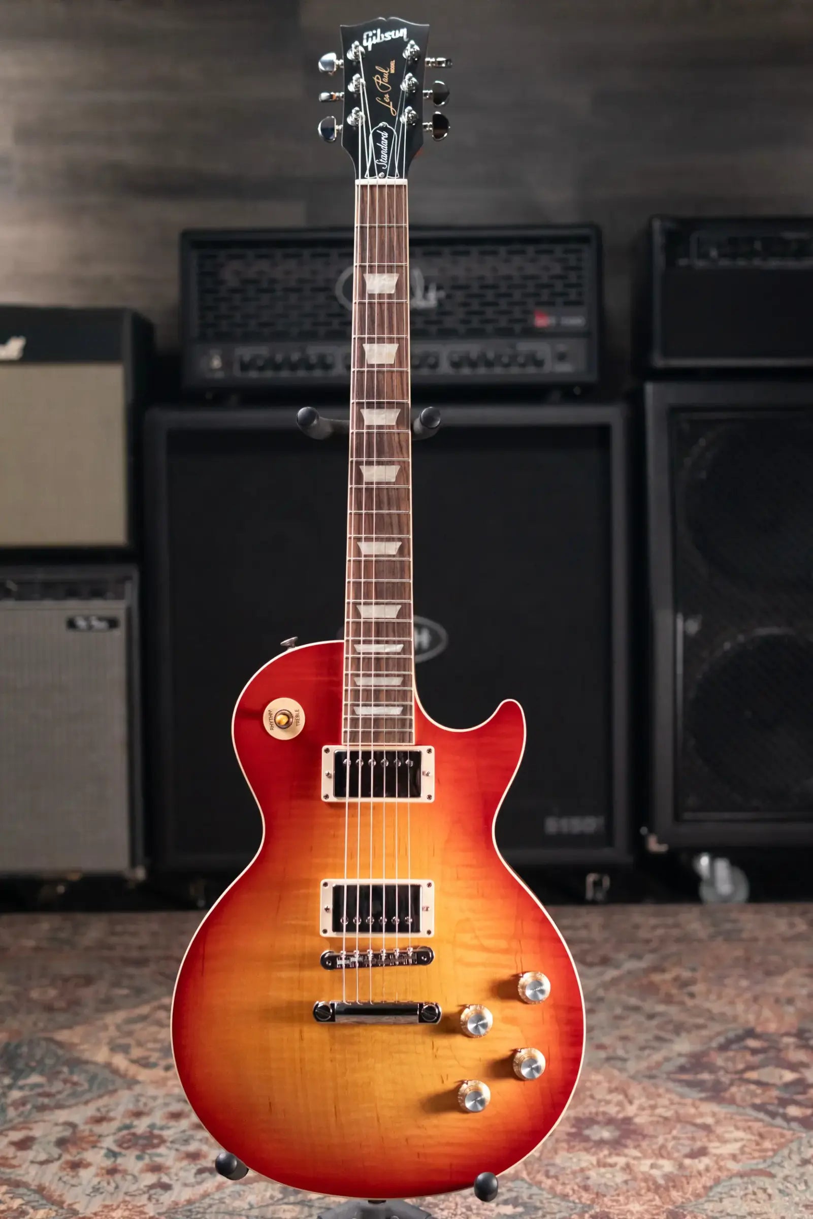 Gibson Les Paul Standard 60s Faded - Vintage Cherry Sunburst with Hardshell Case - Floor Model
