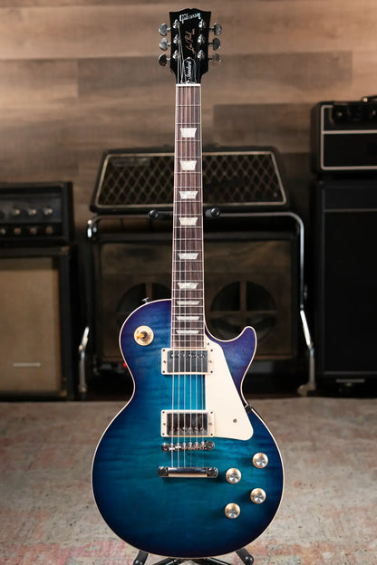 Gibson Les Paul Standard 60s Figured Top - Blueberry Burst with Hardshell Case