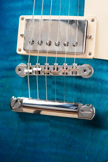 Gibson Les Paul Standard 60s Figured Top - Blueberry Burst with Hardshell Case