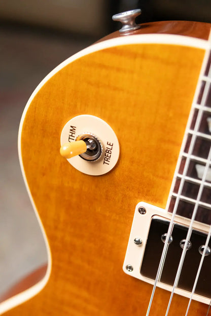 Gibson Les Paul Standard '60s Figured Top Electric Guitar - Honey Amber with Hardshell Case