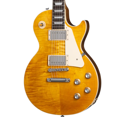 Gibson Les Paul Standard '60s Figured Top Electric Guitar - Honey Amber with Hardshell Case