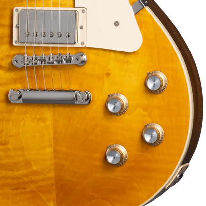 Gibson Les Paul Standard '60s Figured Top Electric Guitar - Honey Amber with Hardshell Case