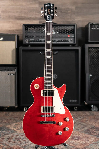 Gibson Les Paul Standard 60s Figured Top Electric Guitar - Sixties Cherry with Hardshell Case