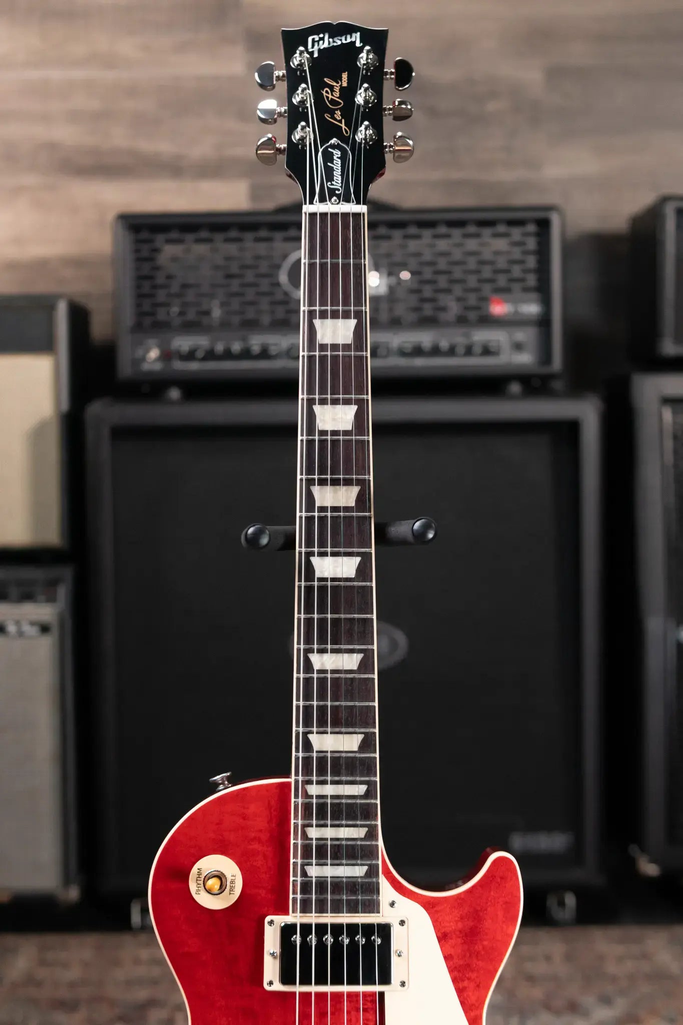 Gibson Les Paul Standard 60s Figured Top Electric Guitar - Sixties Cherry with Hardshell Case