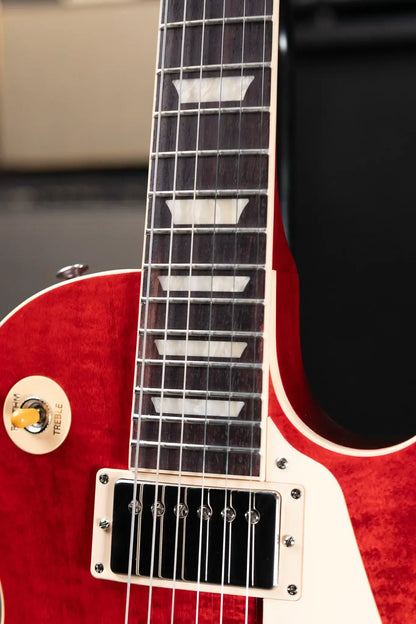 Gibson Les Paul Standard 60s Figured Top Electric Guitar - Sixties Cherry with Hardshell Case