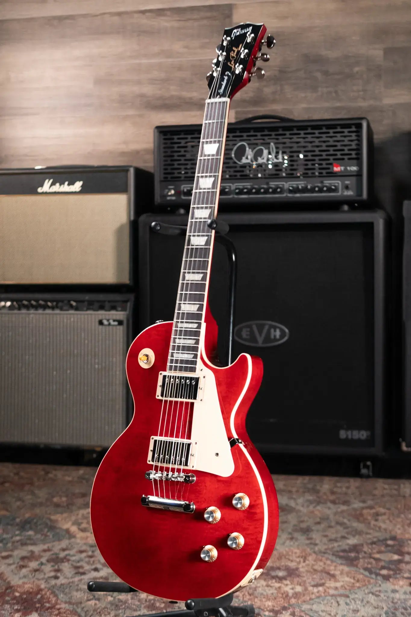 Gibson Les Paul Standard 60s Figured Top Electric Guitar - Sixties Cherry with Hardshell Case