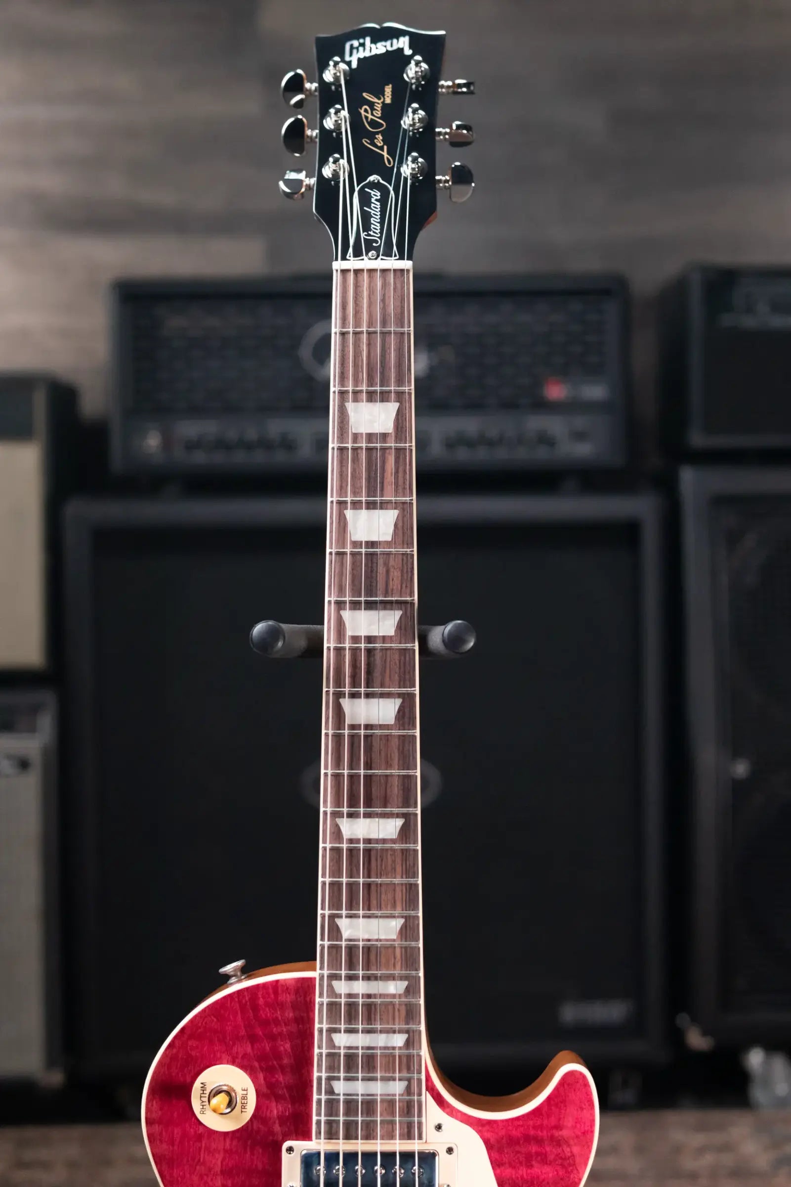 Gibson Les Paul Standard '60s Figured Top Electric Guitar - Translucent Fuchsia with Hardshell Case