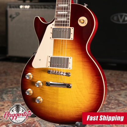 Gibson Les Paul Standard '60s Left-Handed Electric Guitar - Iced Tea Burst with Hardshell Case - Floor Model