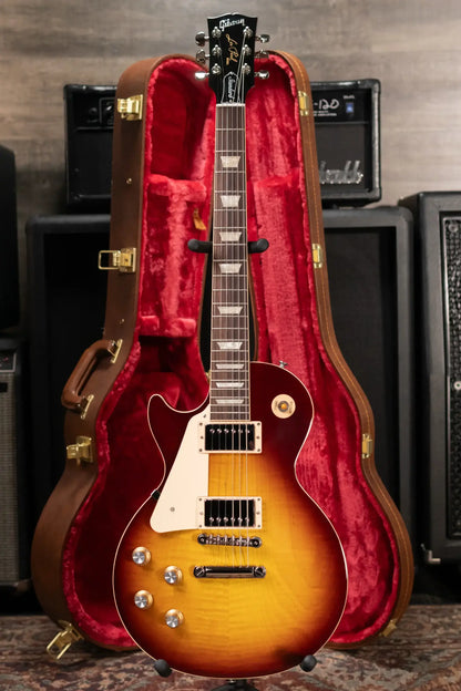 Gibson Les Paul Standard '60s Left-Handed Electric Guitar - Iced Tea Burst with Hardshell Case - Floor Model