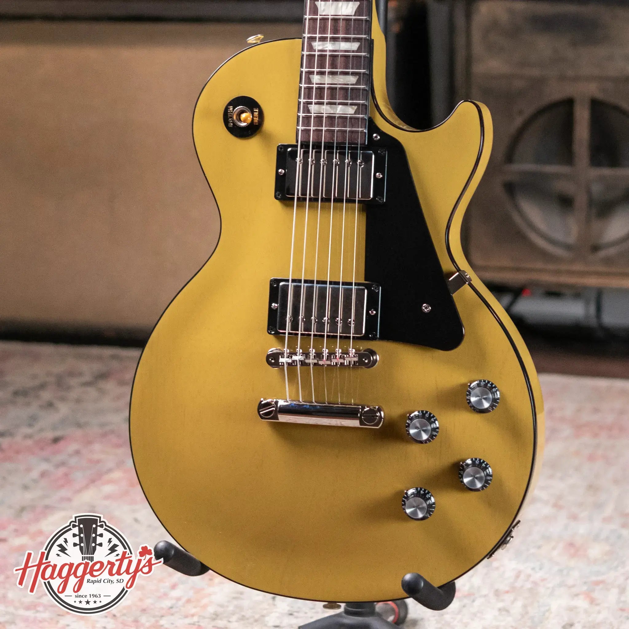 Gibson Les Paul Standard 60s Mahogany Top Electric Guitar - TV Yellow with Hardshell Case