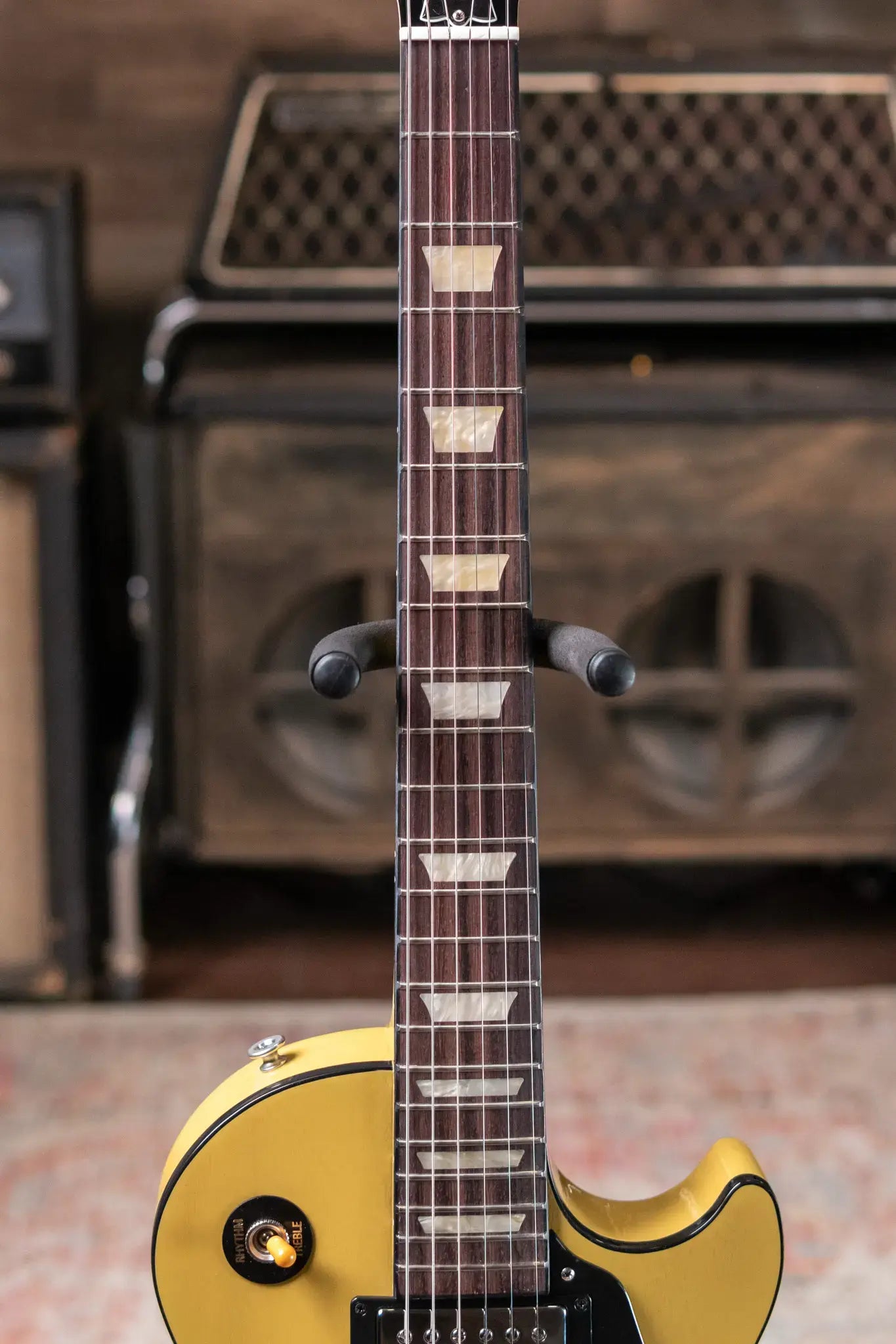 Gibson Les Paul Standard 60s Mahogany Top Electric Guitar - TV Yellow with Hardshell Case