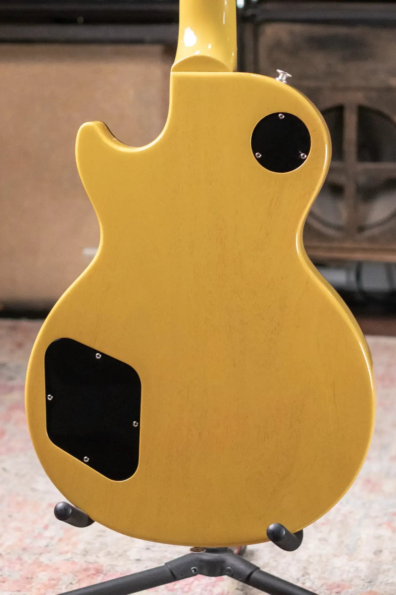 Gibson Les Paul Standard 60s Mahogany Top Electric Guitar - TV Yellow with Hardshell Case
