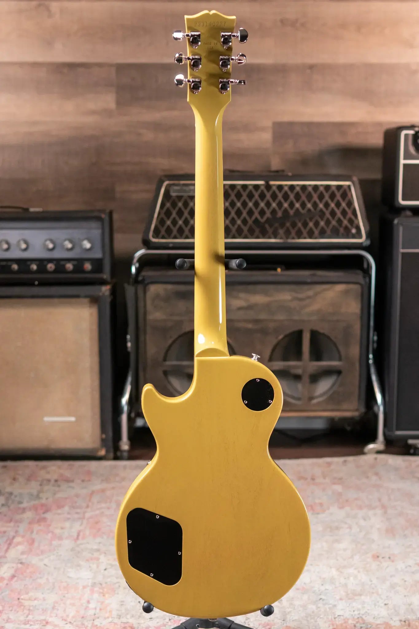 Gibson Les Paul Standard 60s Mahogany Top Electric Guitar - TV Yellow with Hardshell Case
