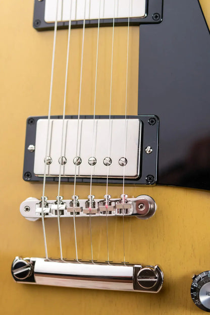 Gibson Les Paul Standard 60s Mahogany Top Electric Guitar - TV Yellow with Hardshell Case