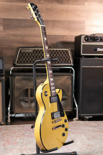 Gibson Les Paul Standard 60s Mahogany Top Electric Guitar - TV Yellow with Hardshell Case