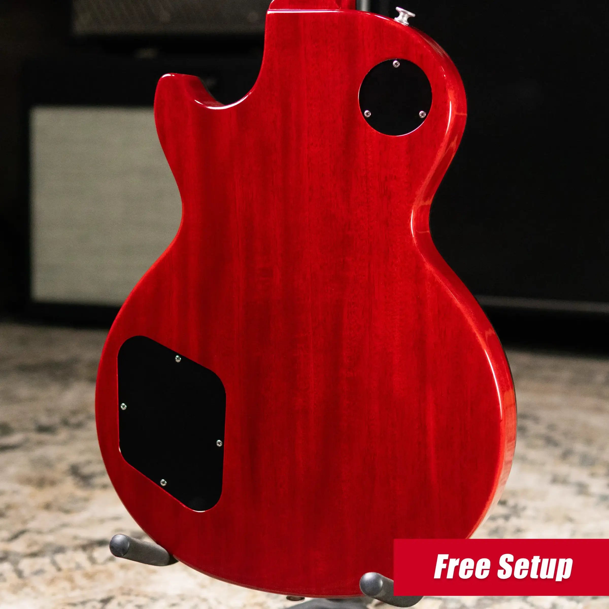 Gibson Les Paul Standard 60s Mahogany Top Electric Guitar - Vintage Cherry with Hardshell Case