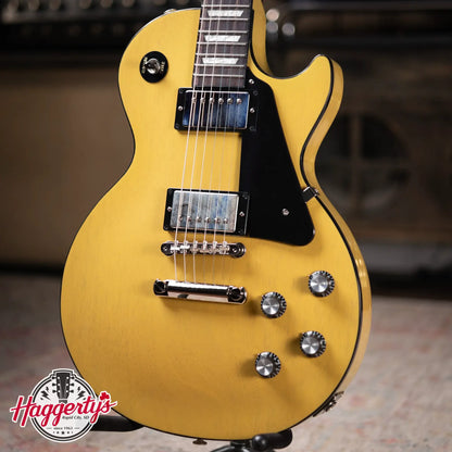 Gibson Les Paul Standard 60s Mahogany Top - TV Yellow with Hardshell Case