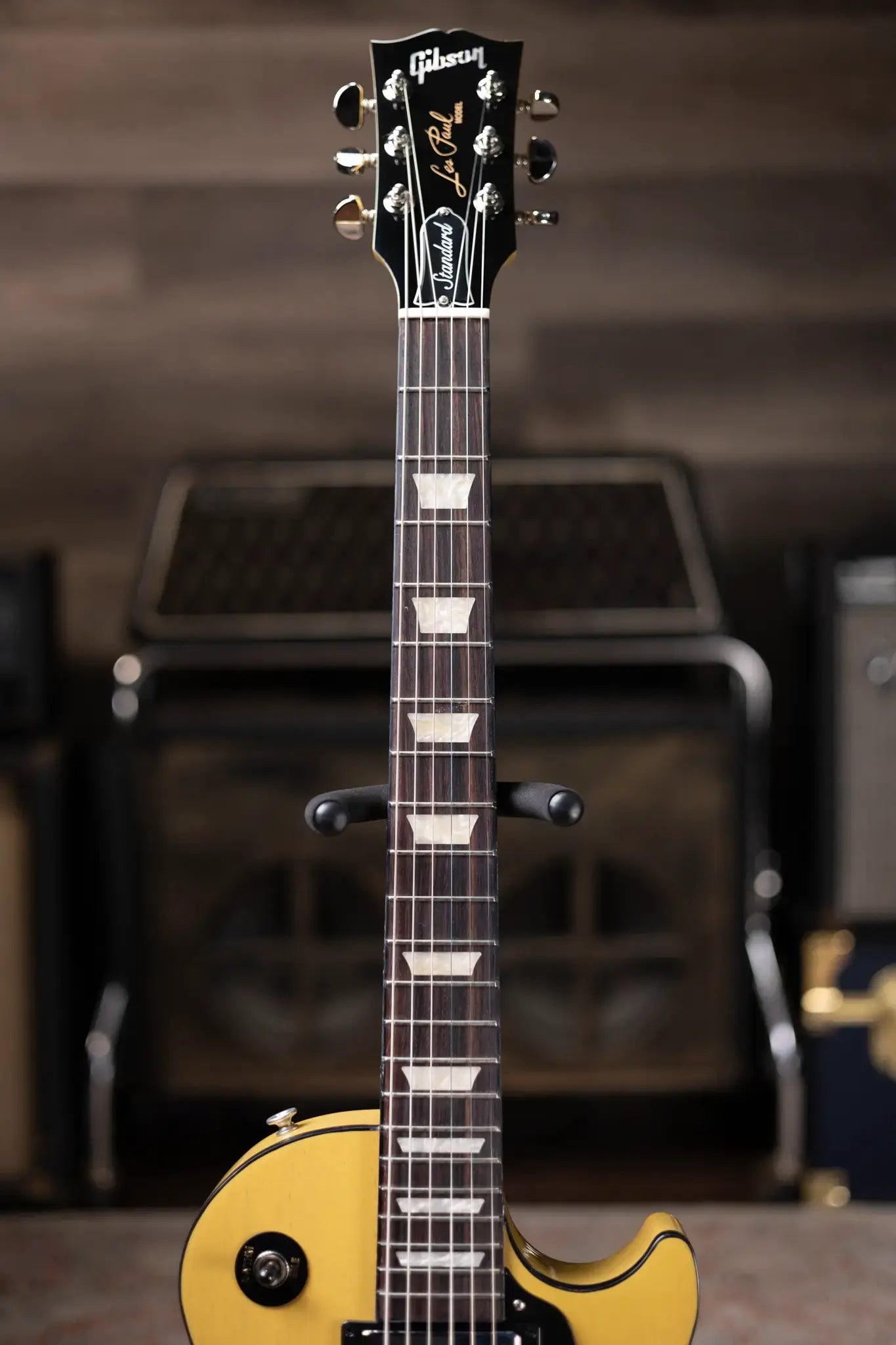 Gibson Les Paul Standard 60s Mahogany Top - TV Yellow with Hardshell Case