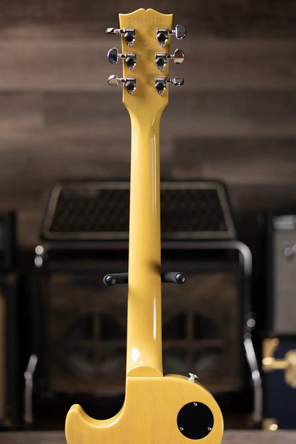 Gibson Les Paul Standard 60s Mahogany Top - TV Yellow with Hardshell Case