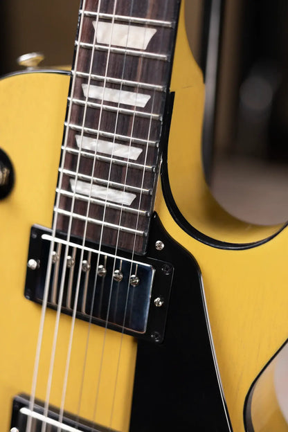 Gibson Les Paul Standard 60s Mahogany Top - TV Yellow with Hardshell Case