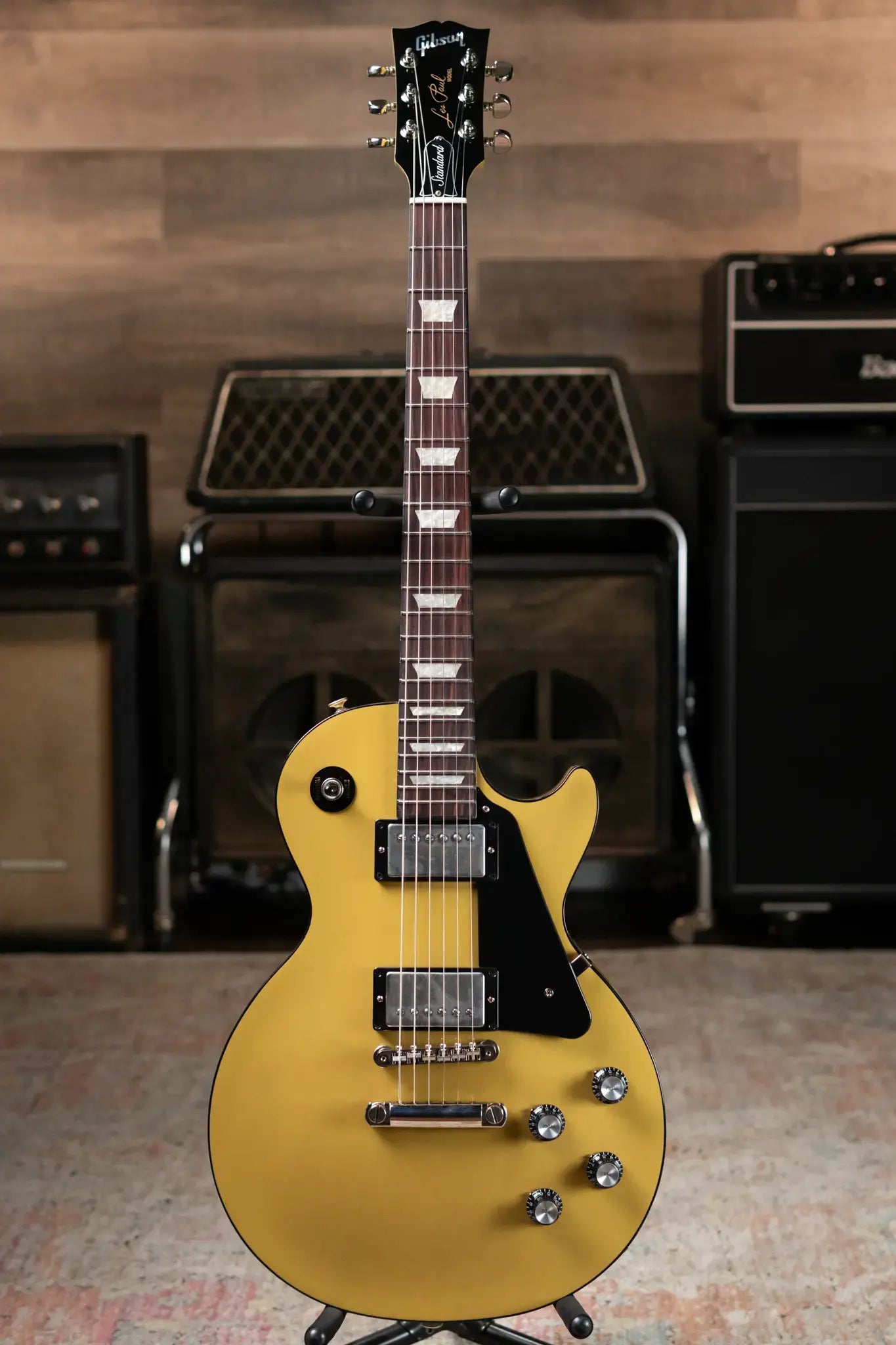 Gibson Les Paul Standard 60s Mahogany Top - TV Yellow with Hardshell Case