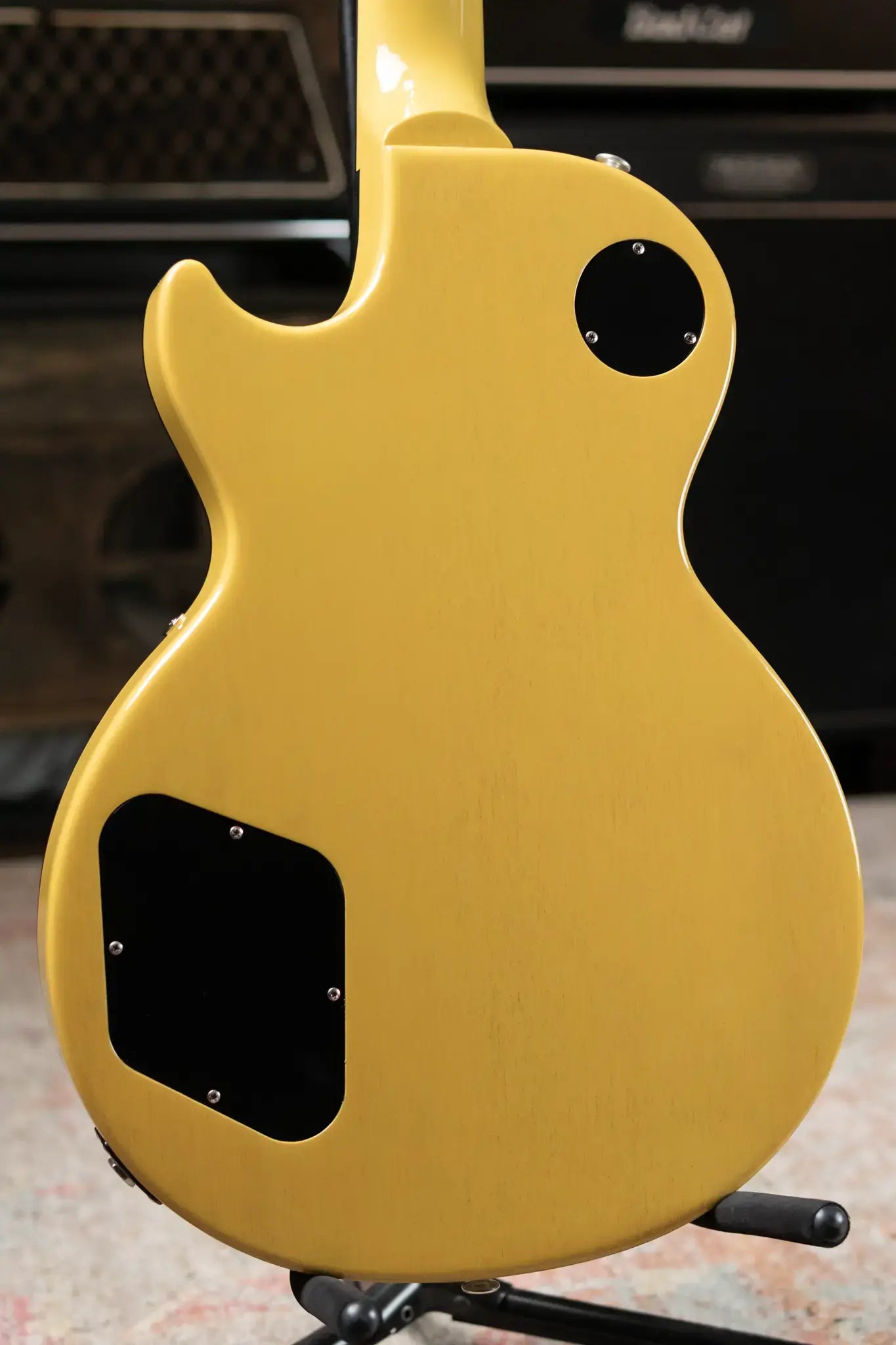 Gibson Les Paul Standard 60s Mahogany Top - TV Yellow with Hardshell Case