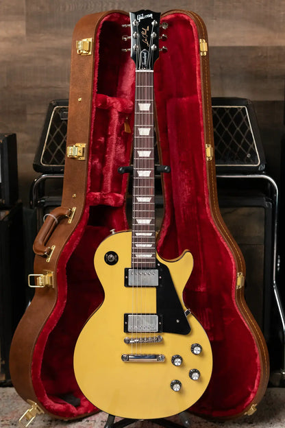 Gibson Les Paul Standard 60s Mahogany Top - TV Yellow with Hardshell Case