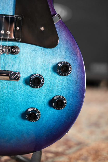 Gibson Les Paul Studio Electric Guitar - Blueberry Burst with Gig Bag