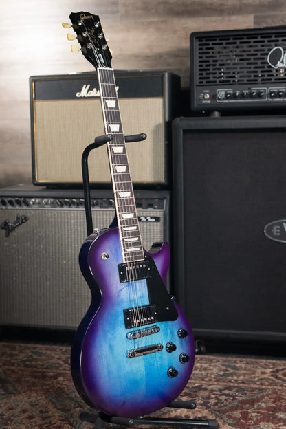 Gibson Les Paul Studio Electric Guitar - Blueberry Burst with Gig Bag