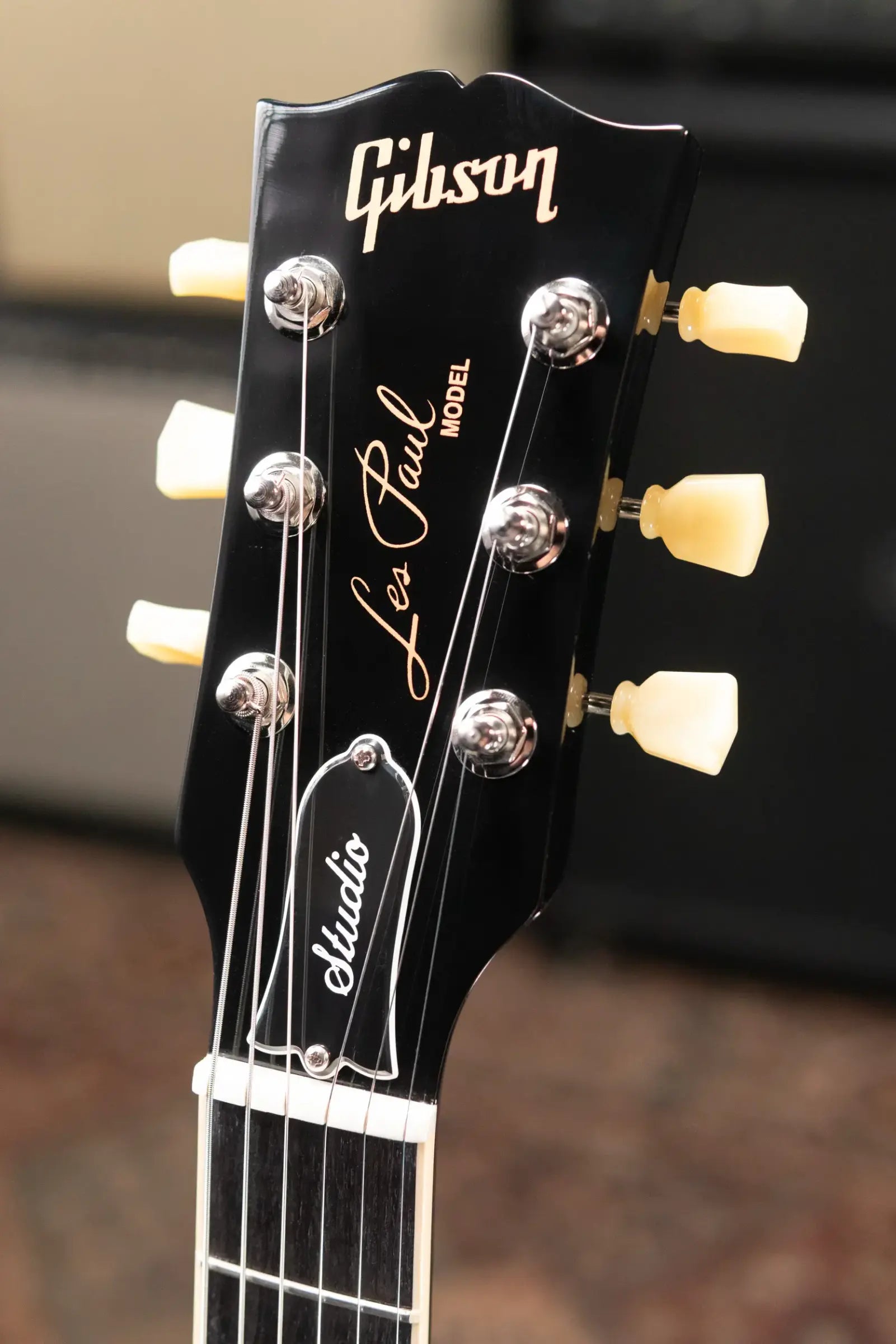 Gibson Les Paul Studio Electric Guitar - Ebony with Gig Bag