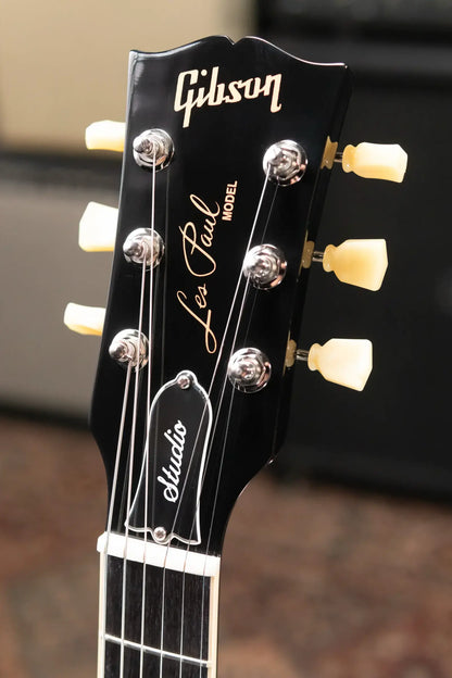 Gibson Les Paul Studio Electric Guitar - Ebony with Gig Bag