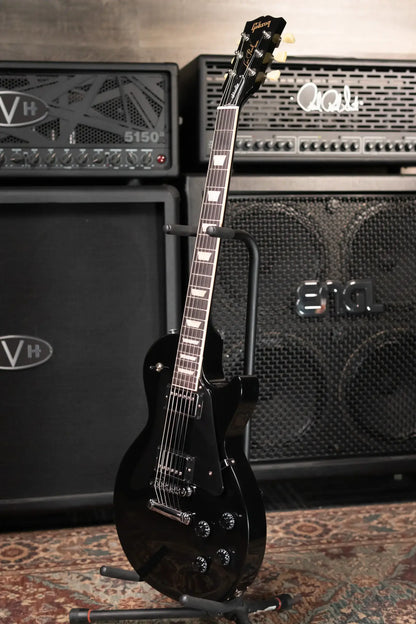 Gibson Les Paul Studio Electric Guitar - Ebony with Gig Bag