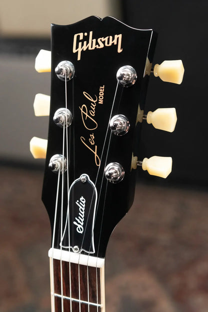 Gibson Les Paul Studio Electric Guitar Ebony with Gig Bag - Floor Model