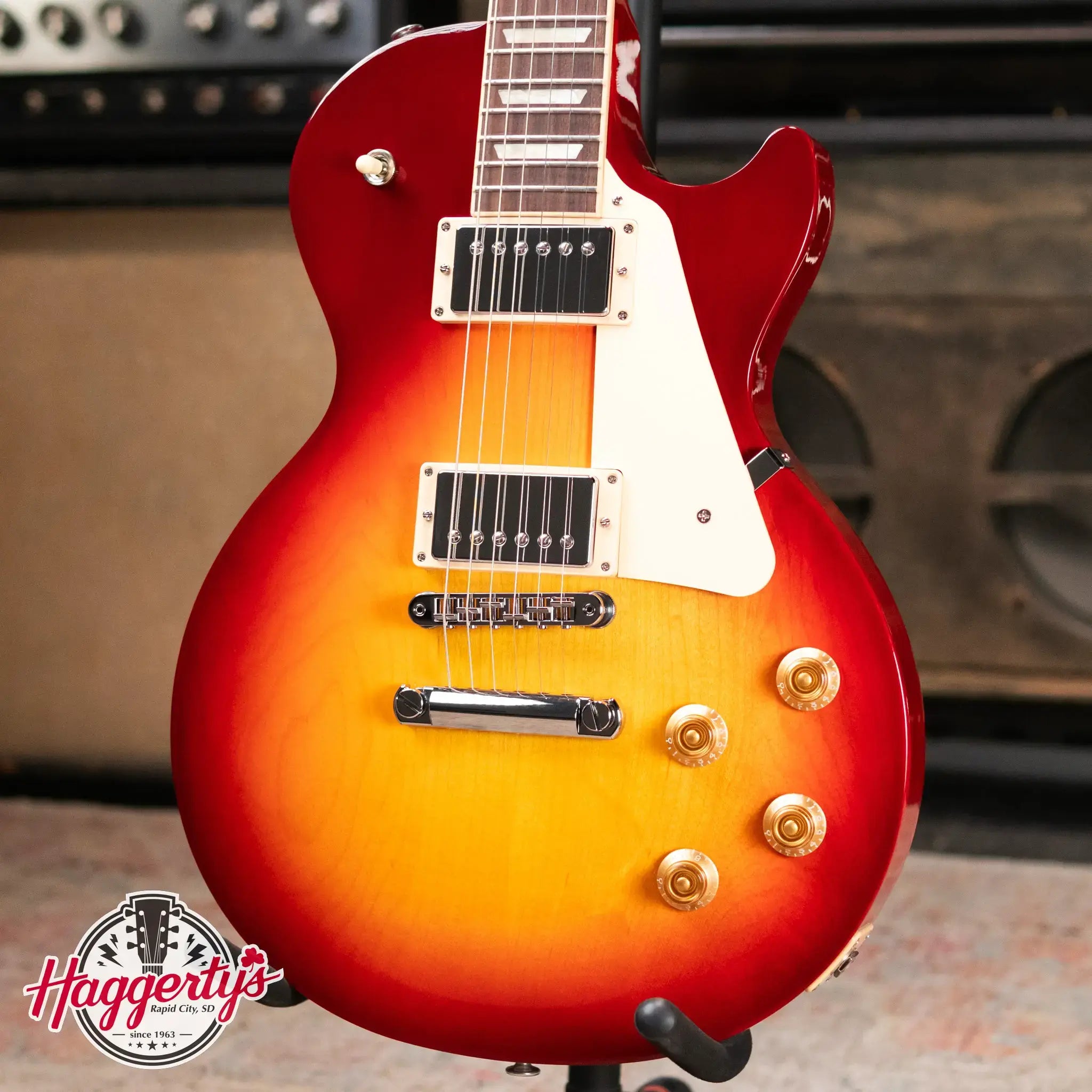 Gibson Les Paul Studio Electric Guitar - Heritage Cherry Sunburst with Gig Bag
