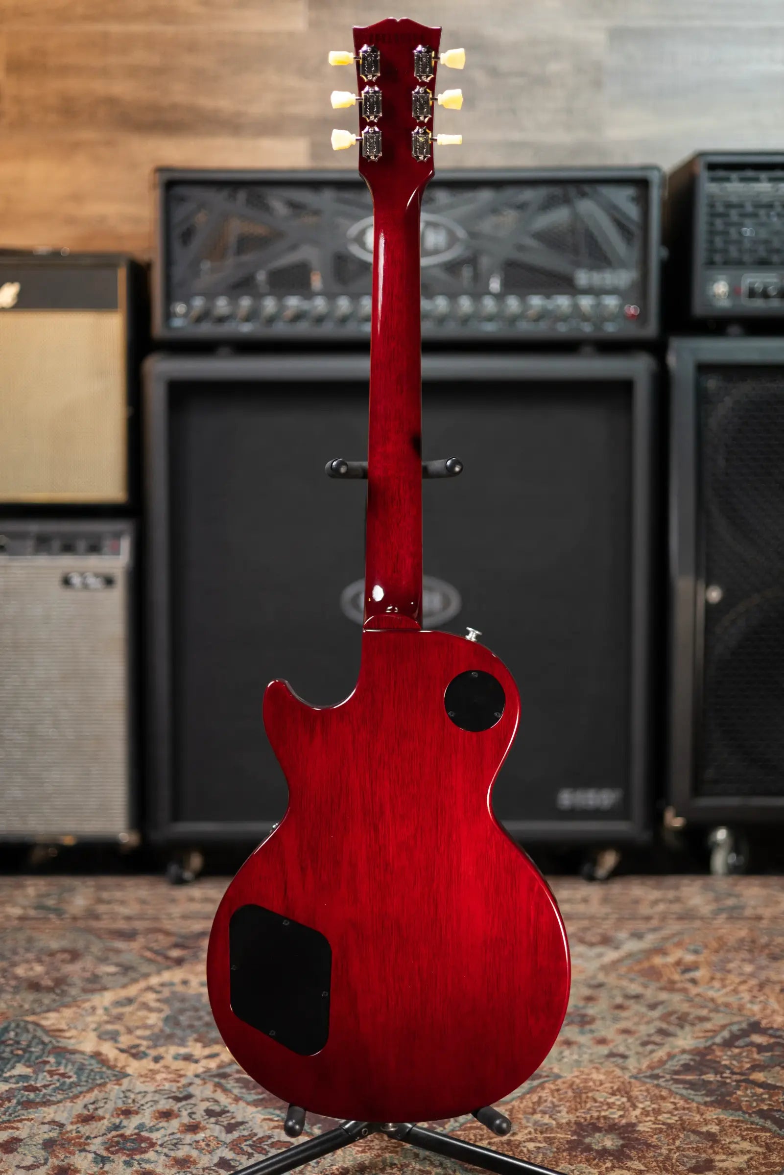 Gibson Les Paul Studio Electric Guitar - Wine Red with Gig Bag