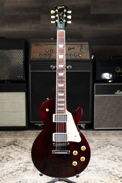 Gibson Les Paul Studio Electric Guitar - Wine Red with Gig Bag